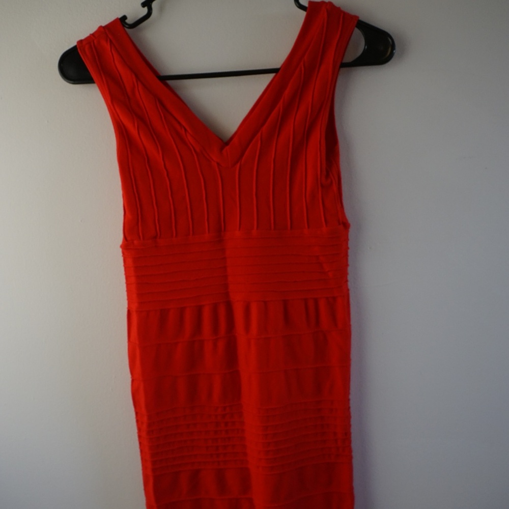 Red Mini Dress - Picture 2 of 2